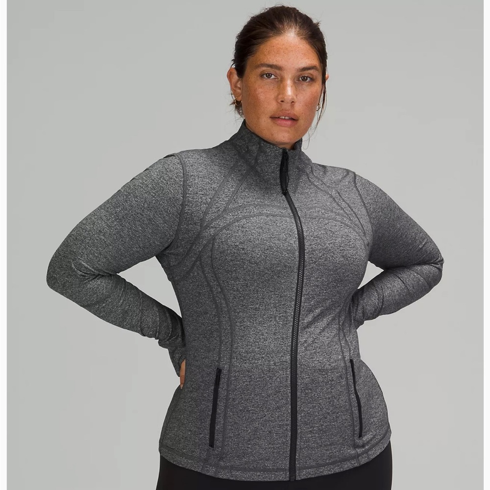 Grey Lululemon define jacket size 4, worn only a few times